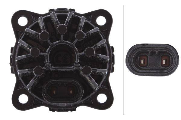 HELLA 1KL 998 670-031 LED/symmetrisch-Fernscheinwerfer - Modul 60 - 12V - Einbau - Stecker: HB3