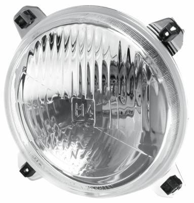 HELLA 1A3 005 649-007 Halogen-Hauptscheinwerfer - 12V - rund - Einbau - links/rechts