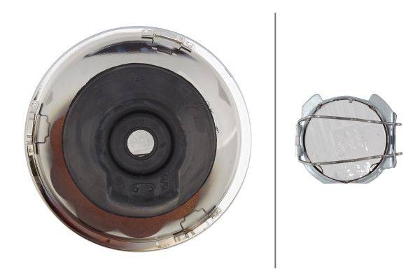 HELLA 1L6 002 395-842 Halogen-Hauptscheinwerfersatz - 12V - flach - Referenzzahl: 12.5 - Anbau/Einba
