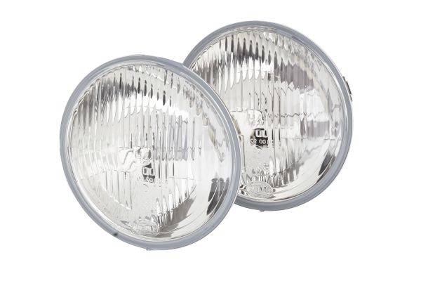 HELLA 1L6 002 395-842 Halogen-Hauptscheinwerfersatz - 12V - flach - Referenzzahl: 12.5 - Anbau/Einba