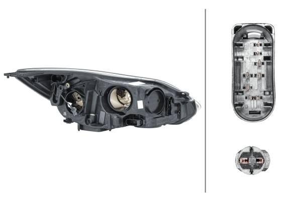 HELLA 1LA 354 994-071 Halogen-Hauptscheinwerfer - links - für u.a. Ford Focus Iii