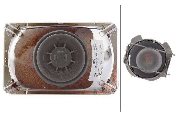 HELLA 1LB 003 177-081 Halogen-Scheinwerfereinsatz, Hauptscheinwerfer - 12/24V - Einbau - links/recht