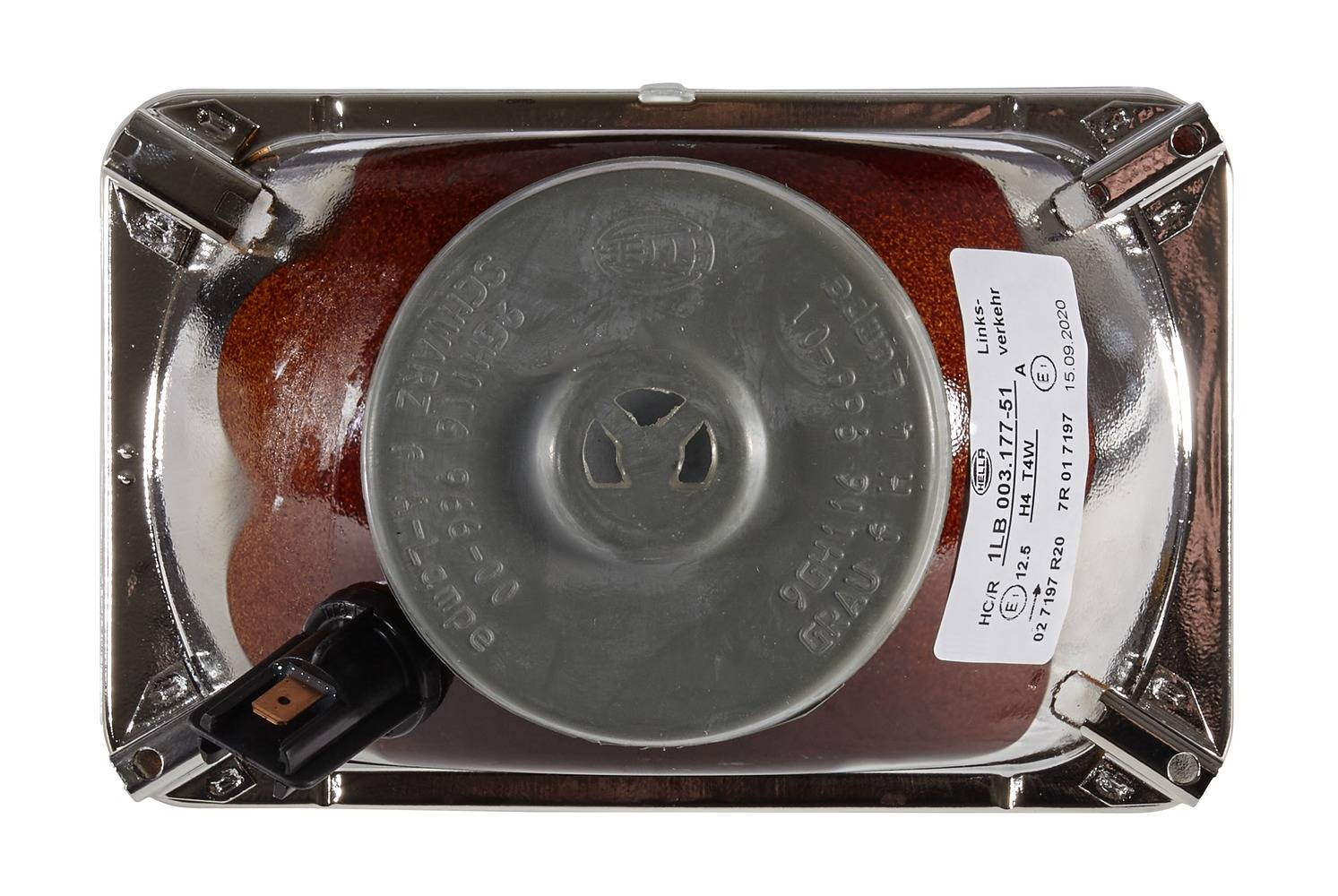 HELLA 1LB 003 177-511 Halogen-Scheinwerfereinsatz, Hauptscheinwerfer - 12V - Einbau - links/rechts
