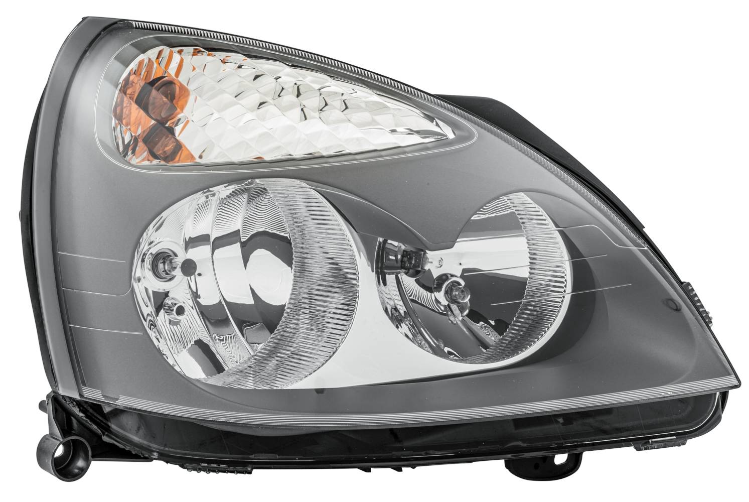 HELLA 1LB 008 461-761 Halogen-Hauptscheinwerfer - rechts - für u.a. Renault Clio II (Bb_, Cb_)