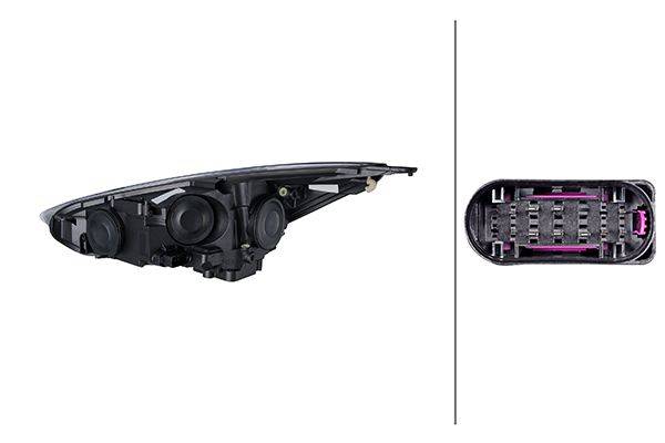HELLA 1LE 354 827-181 Glühlampe-Hauptscheinwerfer - rechts - für u.a. Ford Focus Iii