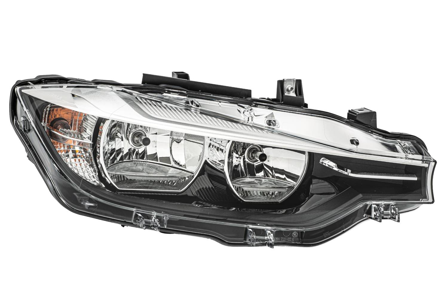 HELLA 1LG 012 101-941 FF/Halogen-Hauptscheinwerfer - rechts - für u.a. BMW 3 (F30, F80)