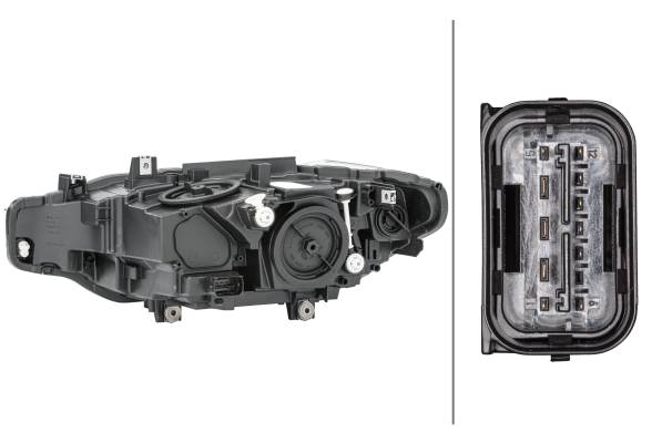 HELLA 1LG 012 101-941 FF/Halogen-Hauptscheinwerfer - rechts - für u.a. BMW 3 (F30, F80)