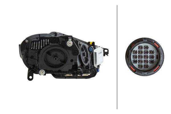 HELLA 1LL 011 811-331 Bi-Xenon/LED-Hauptscheinwerfer - links - für u.a. Jaguar Xe (X760)