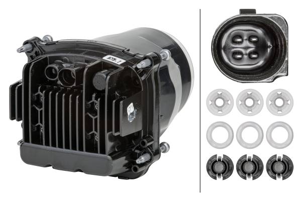 HELLA 1LL 012 758-011 DE/LED-Scheinwerfereinsatz, Hauptscheinwerfer - 90mm Performance Bi-LED L5570