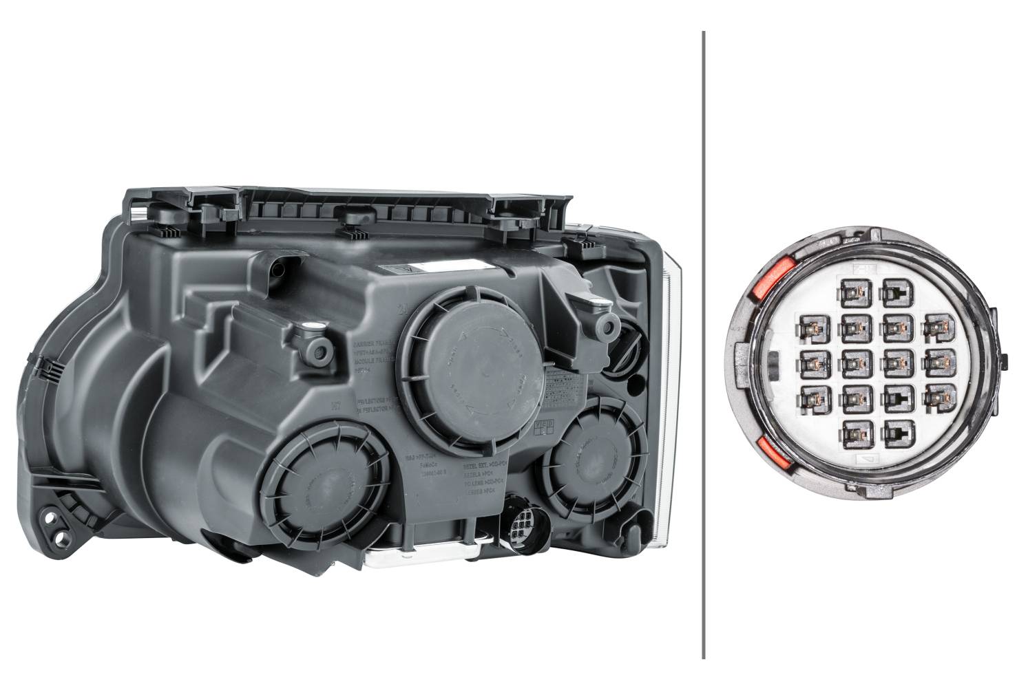 HELLA 1LL 238 036-421 Bi-Xenon-Hauptscheinwerfer - rechts - für u.a. Land Rover Range Rover III (L32