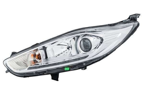 HELLA 1LL 354 803-071 Halogen-Hauptscheinwerfer - links - für u.a. Ford Fiesta VI (Cb1, Ccn)