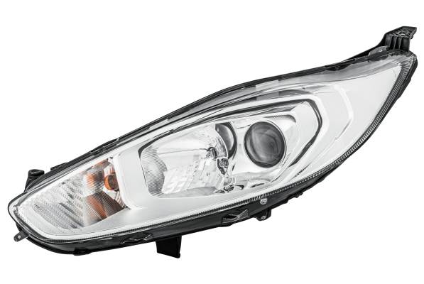 HELLA 1LL 354 803-091 Halogen-Hauptscheinwerfer - links - für u.a. Ford Fiesta VI (Cb1, Ccn)