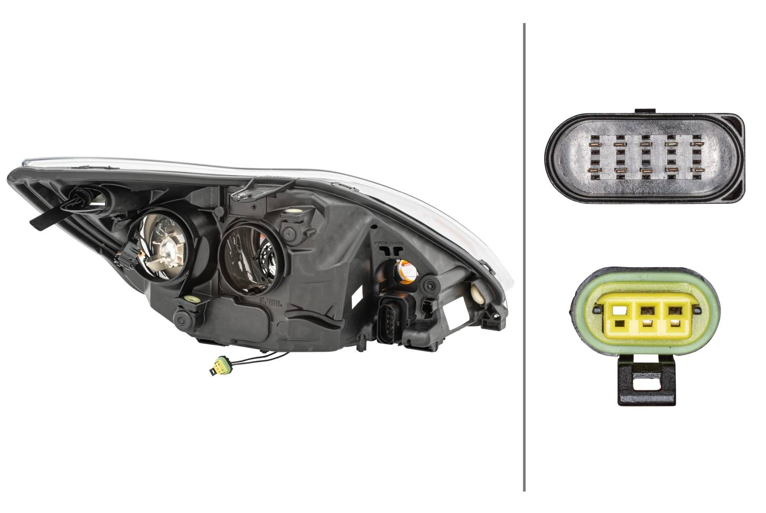 HELLA 1LL 354 807-031 Bi-Xenon-Hauptscheinwerfer - links - für u.a. Ford Focus II (Da_, Hcp, Dp)