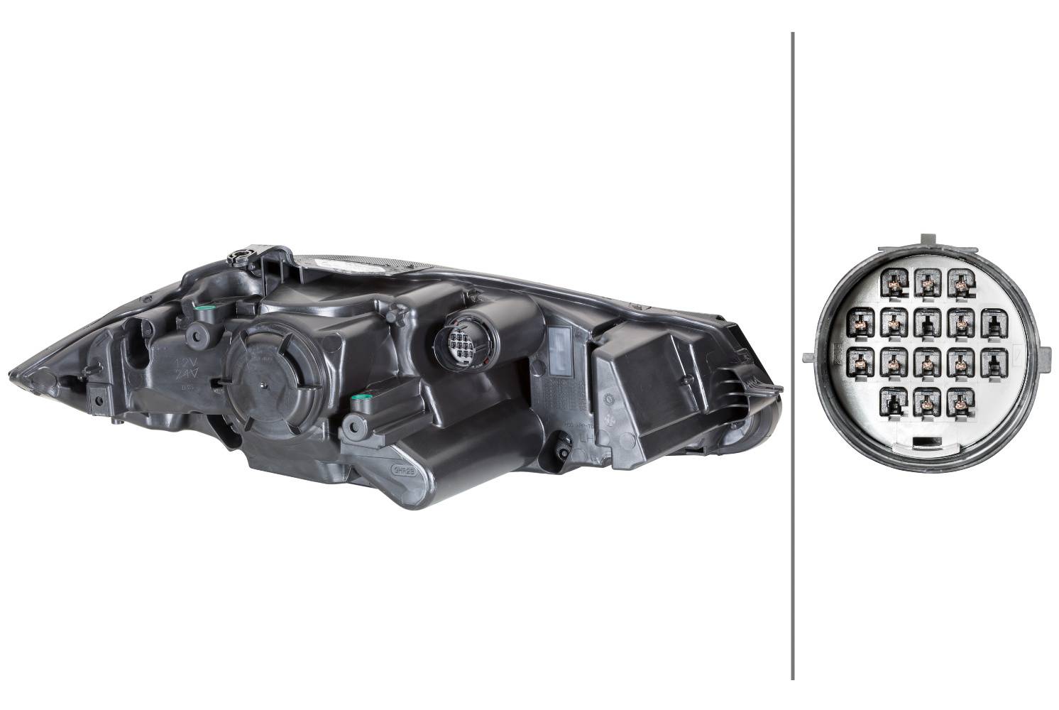 HELLA 1LL 354 815-091 Bi-Xenon/LED-Hauptscheinwerfer - links - für u.a. Jaguar Xf (X250)