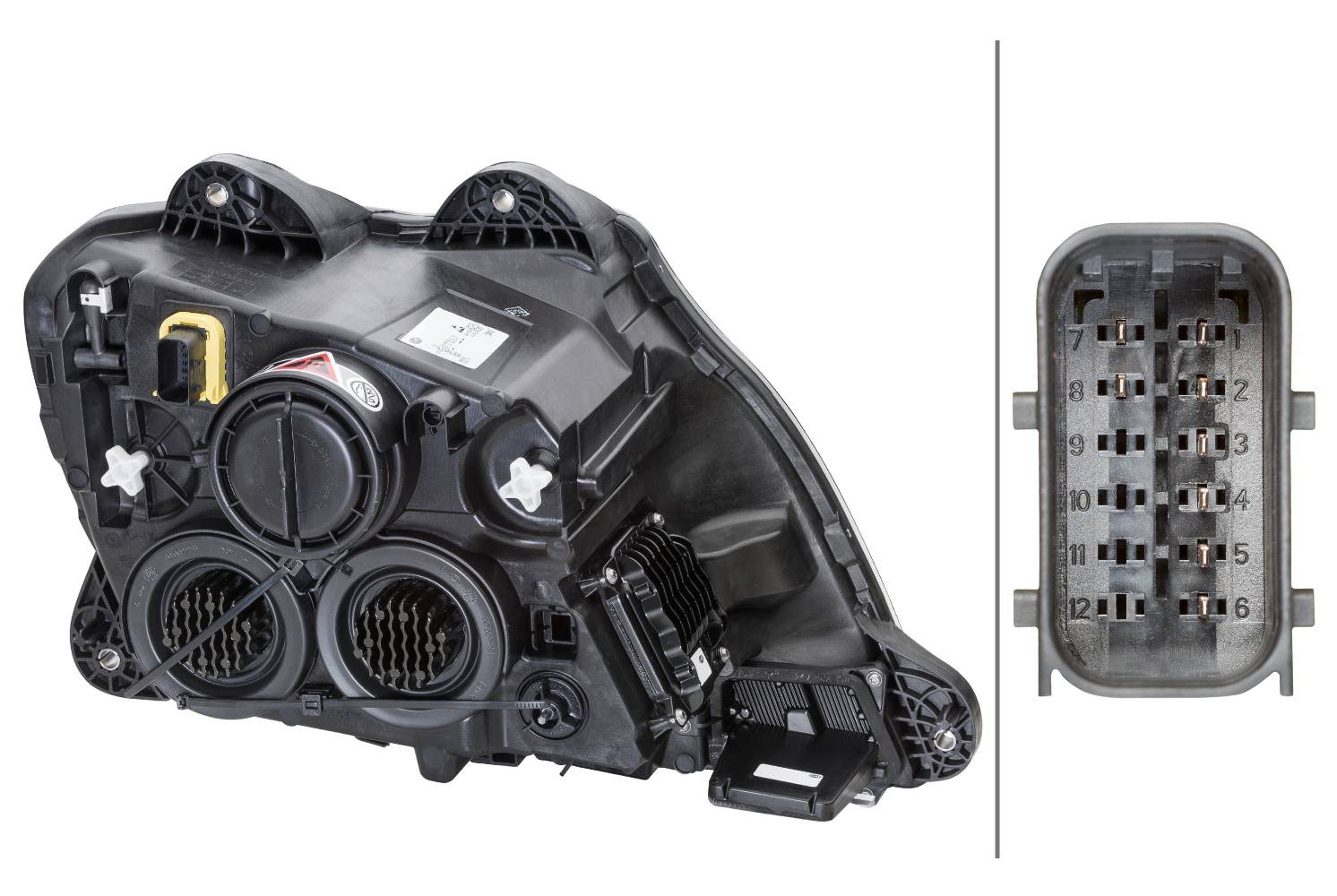 HELLA 1LX 010 116-791 FF/Halogen/LED-Hauptscheinwerfer - links