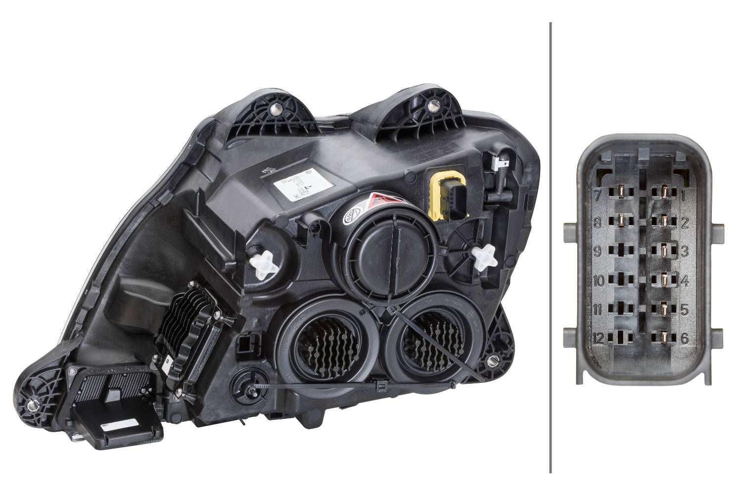HELLA 1LX 010 116-801 FF/Halogen/LED-Hauptscheinwerfer - rechts