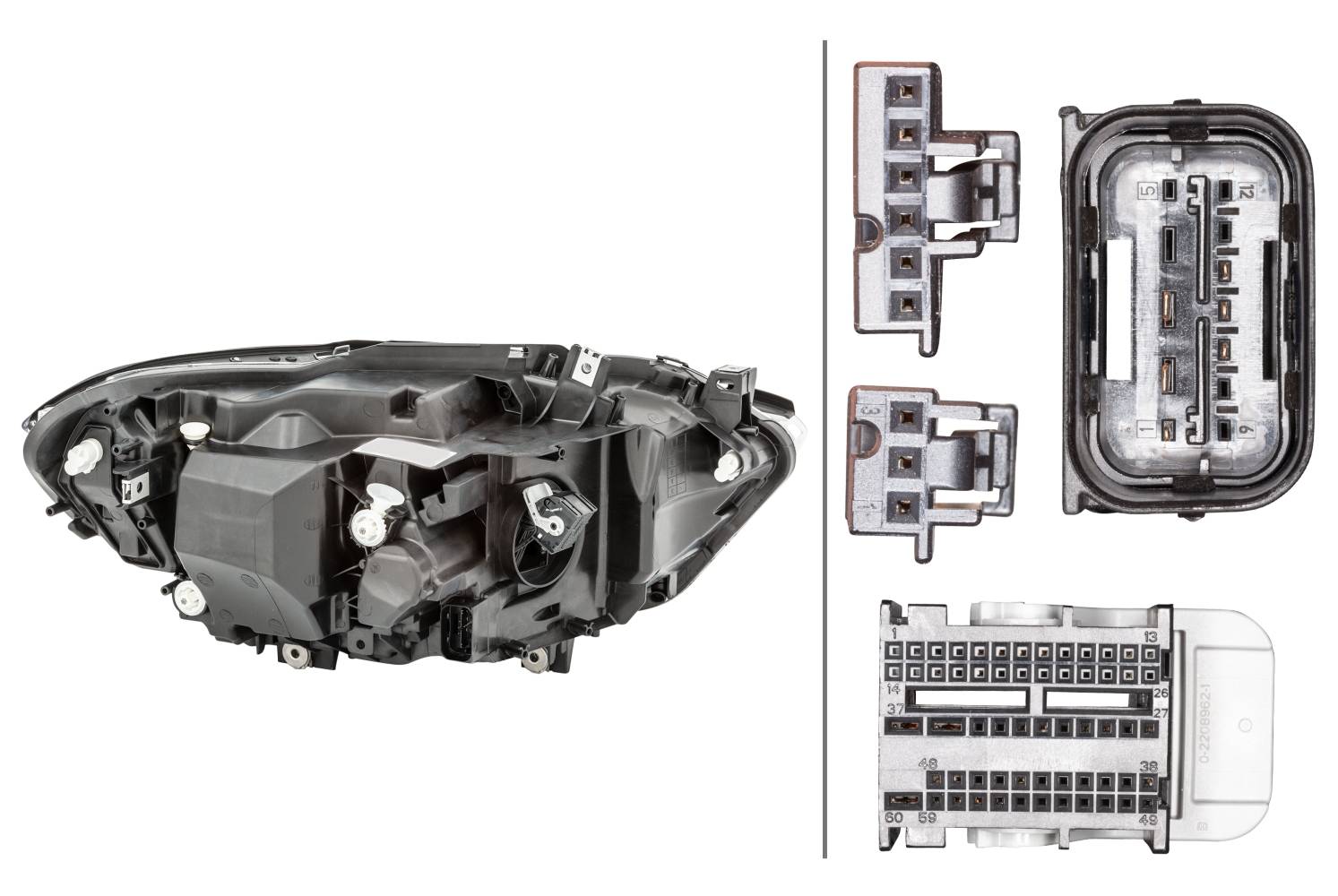 HELLA 1LX 011 929-431 LED-Hauptscheinwerfer - links - für u.a. BMW 1 (F20)