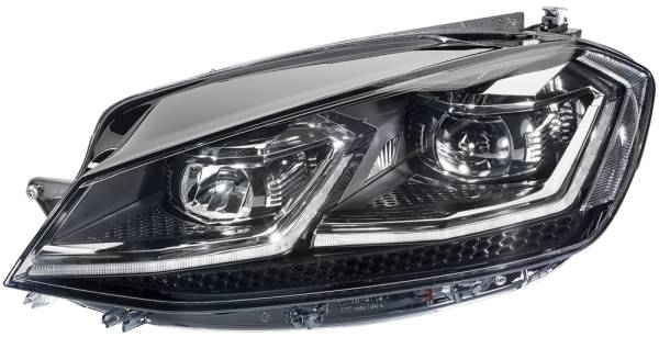 HELLA 1LX 013 924-311 LED-Hauptscheinwerfer - links - für u.a. VW Golf VII (5G1, Bq1, Be1, Be2)