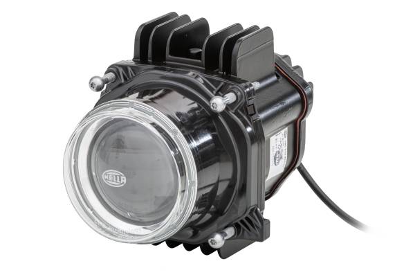 HELLA 1ML 010 820-011 DE/LED-Hauptscheinwerfer - 90mm Performance LED L70 - 12/24V - Einbau - rec