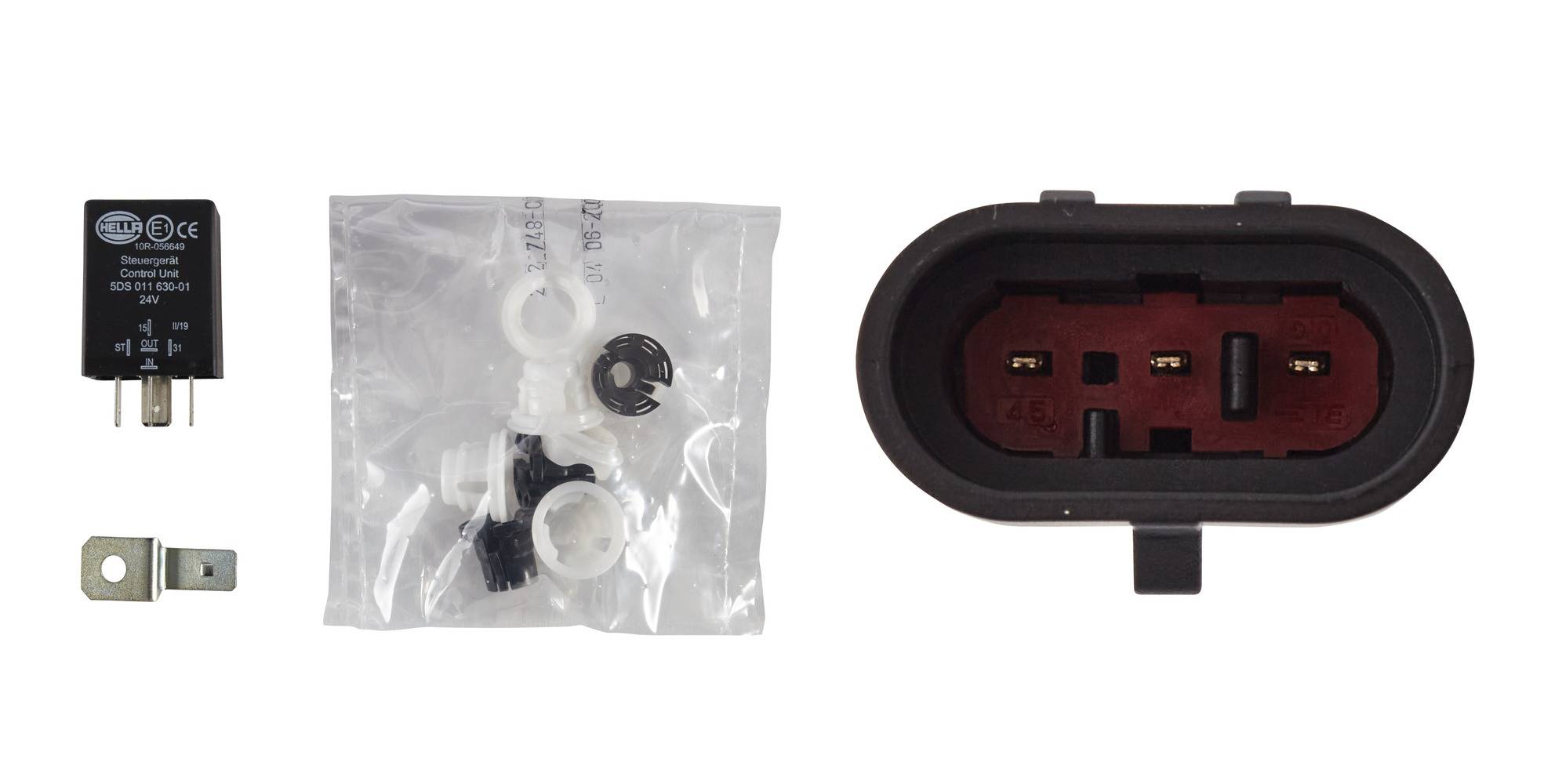 HELLA 1ML 010 820-831 DE/LED-Hauptscheinwerfer - 90mm Performance Bi-LED L70 - 24V - Einbau - links/