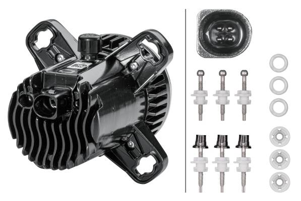 HELLA 1ML 012 488-031 DE-Scheinwerfereinsatz, Hauptscheinwerfer - 90mm Performance L4060 - 12/24V -