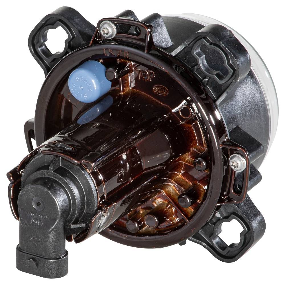 HELLA 1ML 247 042-207 DE/Halogen-Hauptscheinwerfer - 90mm Performance - 24V - rund - Einbau - gehärt