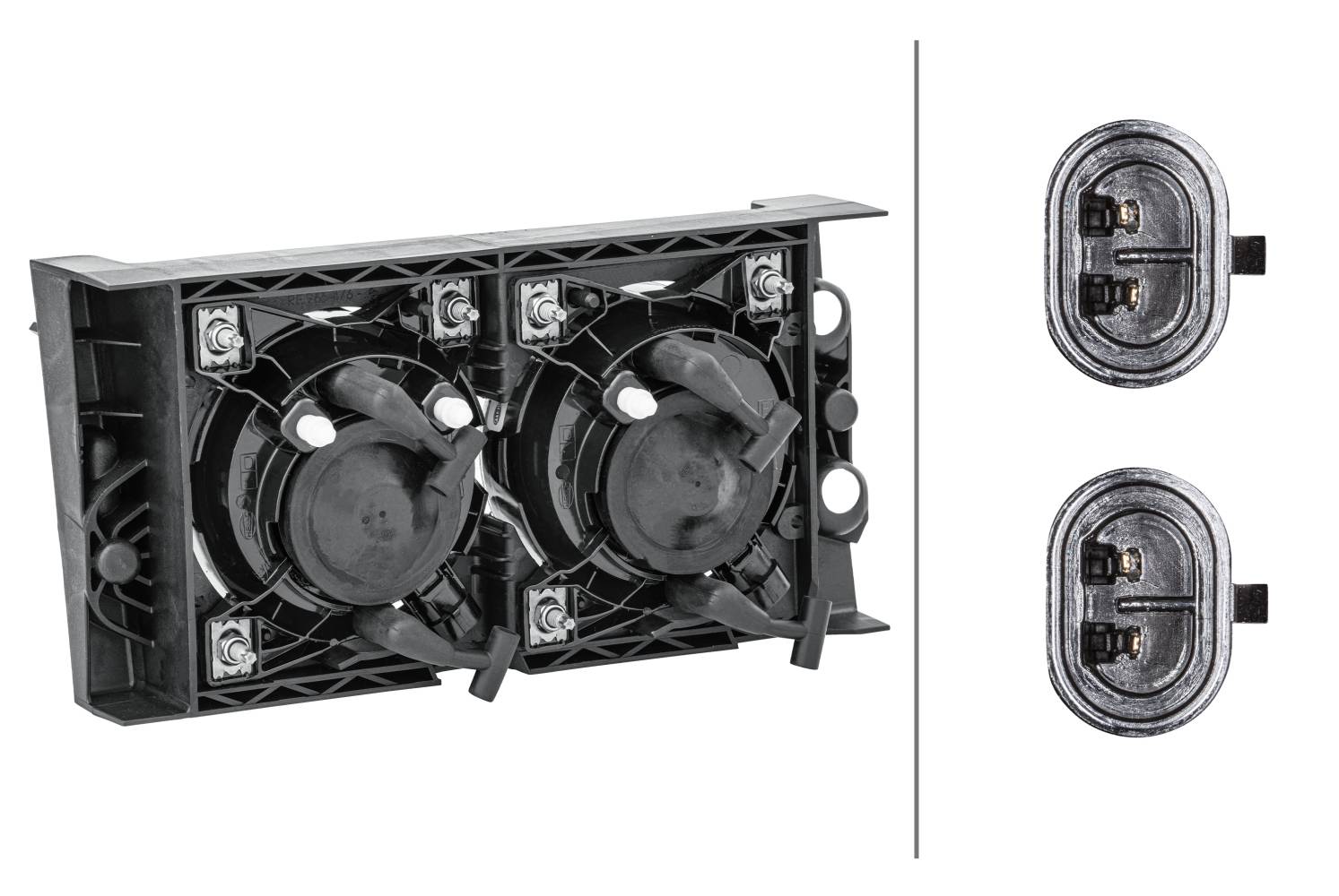 HELLA 1PE 965 410-121 Halogen-Fernscheinwerfer - 24V - rechts