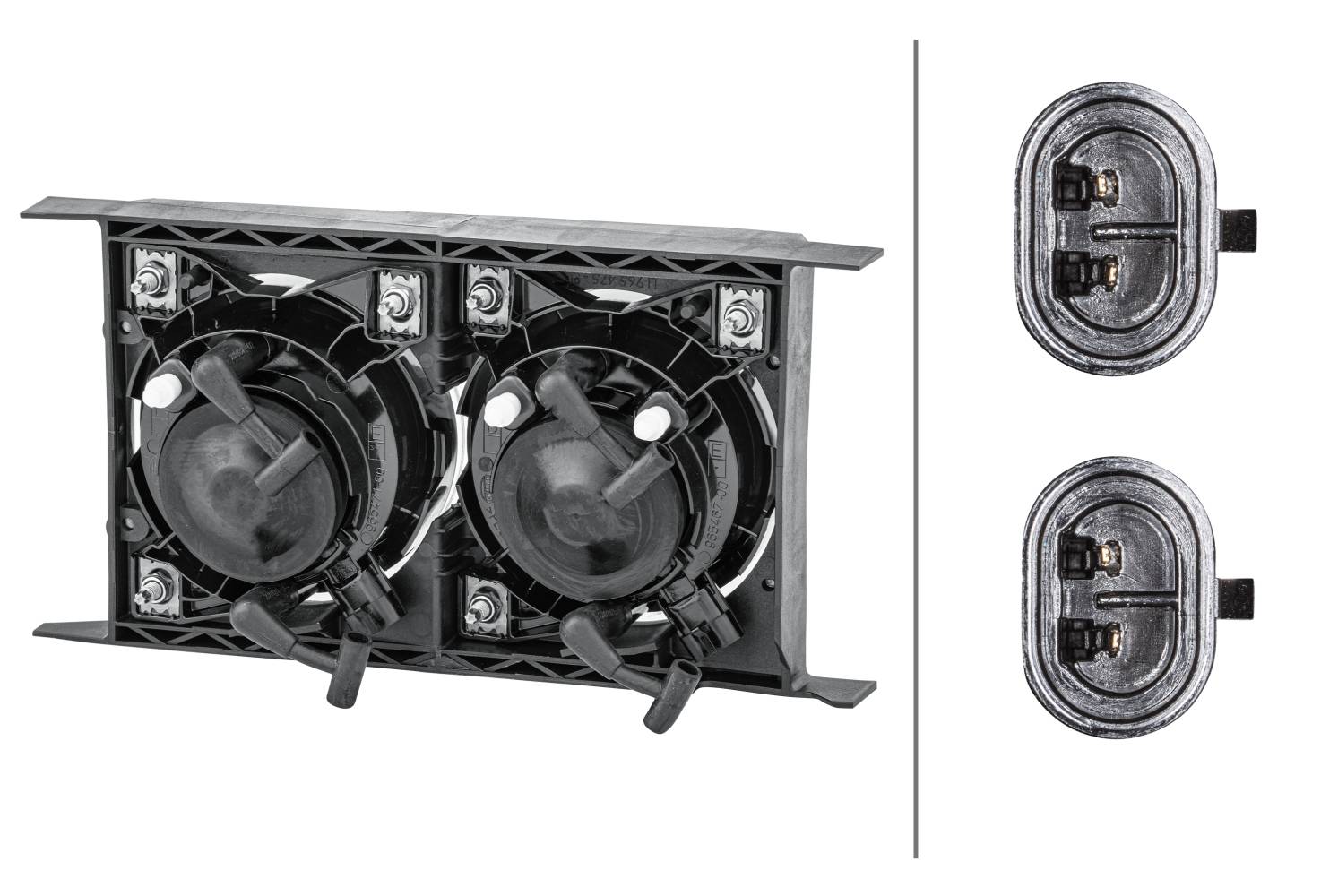 HELLA 1PE 965 410-131 Glühlampe-Fernscheinwerfer - 24V - links