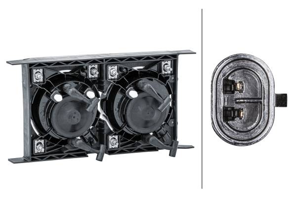 HELLA 1PE 965 410-141 Glühlampe-Fernscheinwerfer - 24V - rechts