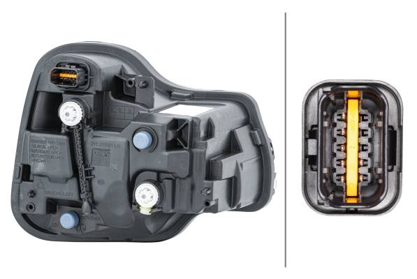 HELLA 1PH 012 867-011 LED-Nebelscheinwerfer - links - für u.a. Renault Clio IV (Bh_)