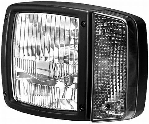 HELLA 1SA 996 120-461 Hauptscheinwerfer - 12V - Anbau - Stecker: AMP - rechts