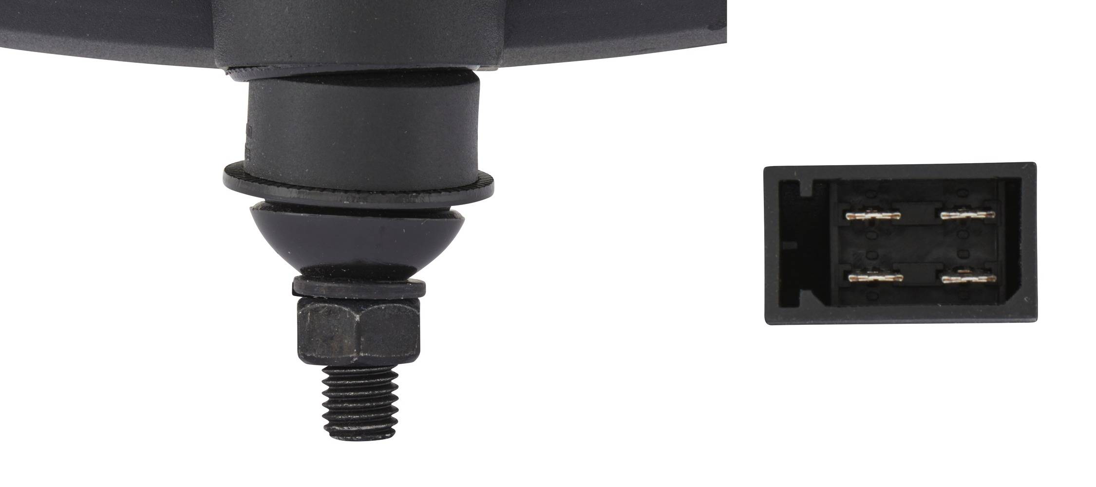 HELLA 1SA 996 120-801 Hauptscheinwerfer - 12V - Anbau - Stecker: AMP - 4-polig - links/rechts