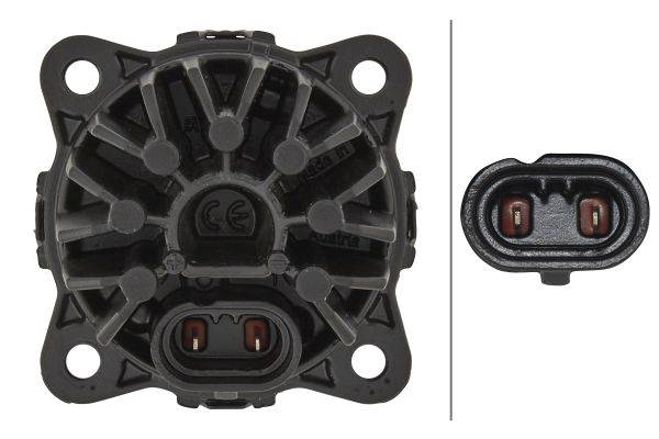 HELLA 1TL 998 670-021 LED/symmetrisch-Hauptscheinwerfer - Modul 60 - 12V - Einbau - Stecker: HB3 - r