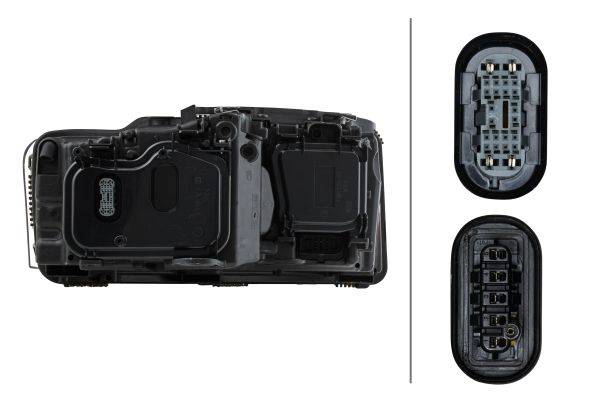 HELLA 1ZS 009 236-531 Bi-Xenon-Hauptscheinwerfer - links - für u.a. Audi A8 (4E2, 4E8)