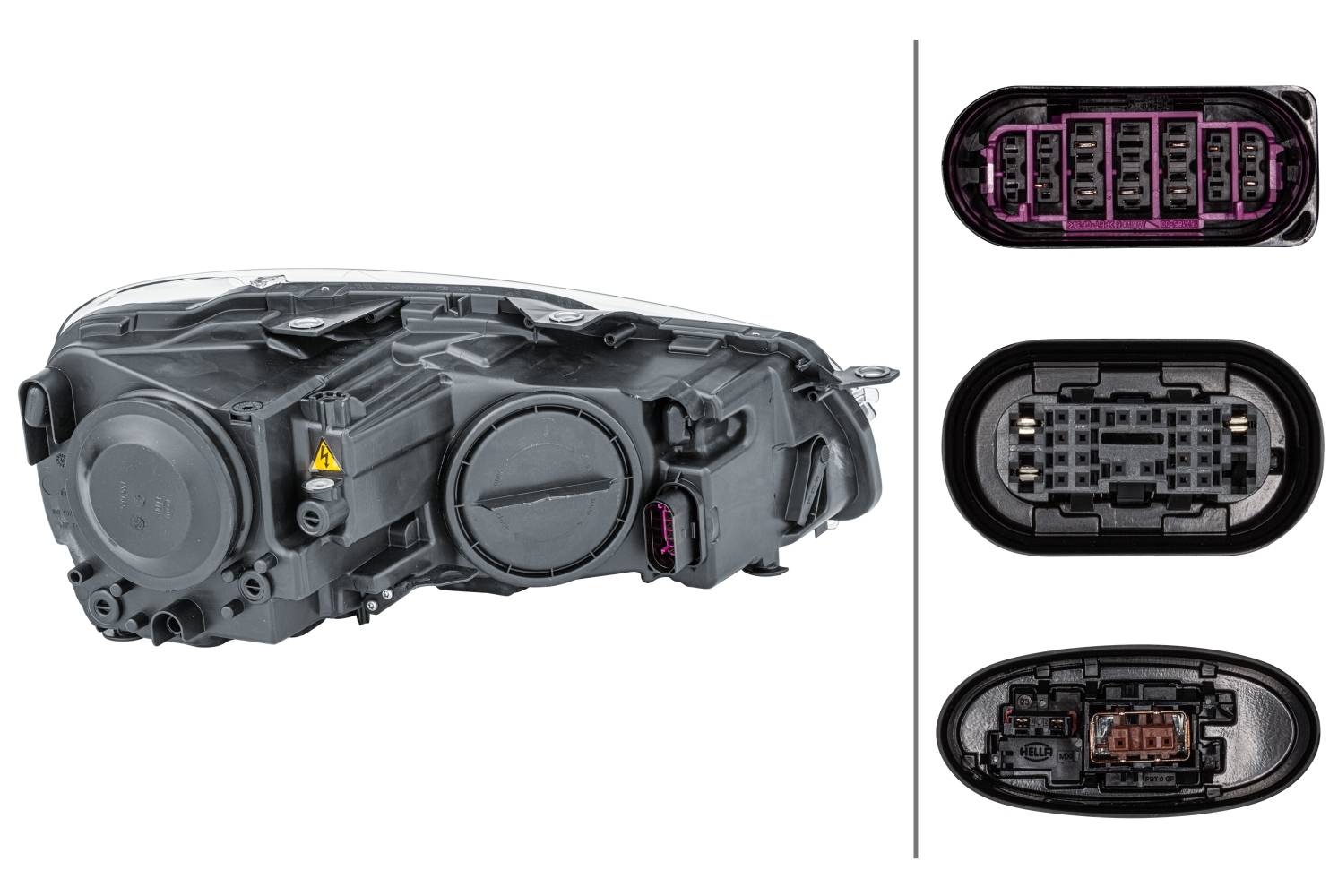 HELLA 1ZS 009 902-511 Bi-Xenon/DE-Hauptscheinwerfer - links - für u.a. VW Golf VI (5K1)