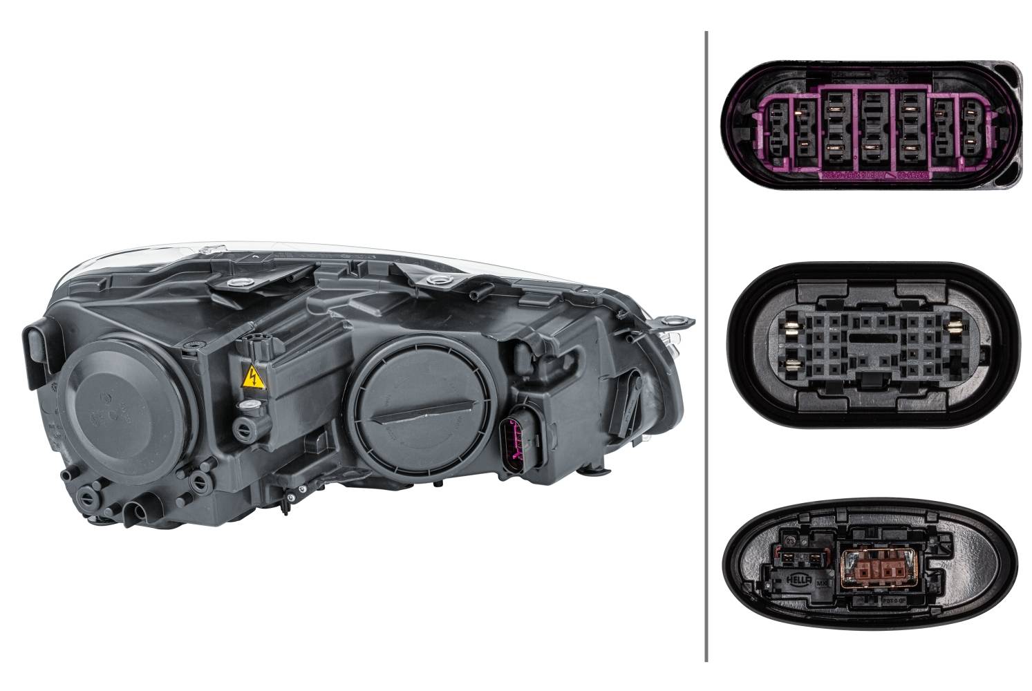 HELLA 1ZS 009 902-771 Bi-Xenon/LED-Hauptscheinwerfer - links - für u.a. VW Golf VI (5K1)