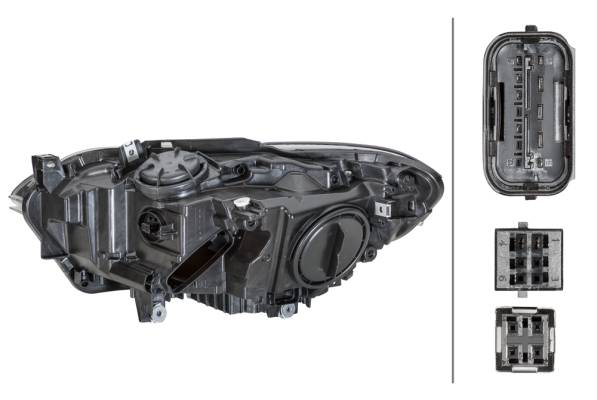 HELLA 1ZS 010 741-681 Bi-Xenon/LED-Hauptscheinwerfer - rechts - für u.a. BMW 1 (F21)