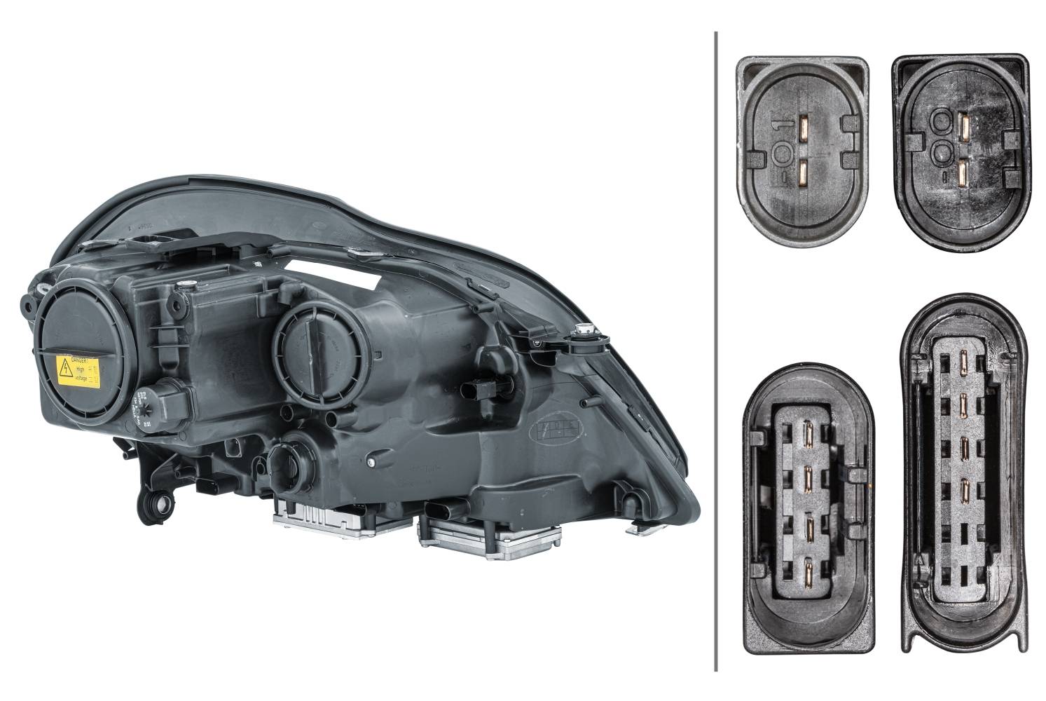 HELLA 1ZS 263 400-311 Bi-Xenon/FF/Halogen-Hauptscheinwerfer - links - für u.a. MB Gl-Class (X164)