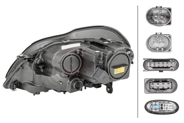 HELLA 1ZS 263 400-421 Bi-Xenon/DE/FF/Halogen-Hauptscheinwerfer - rechts - für u.a. MB Gl-Class (X164