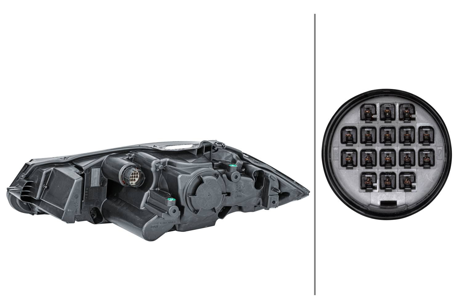 HELLA 1ZS 354 815-041 Bi-Xenon/LED-Hauptscheinwerfer - rechts - für u.a. Jaguar Xf (X250)