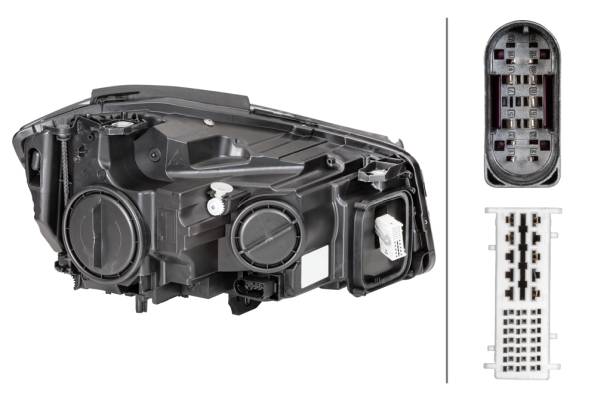 HELLA 1ZT 010 818-471 Bi-Xenon/LED-Hauptscheinwerfer - links - für u.a. MB A-Class (W176)
