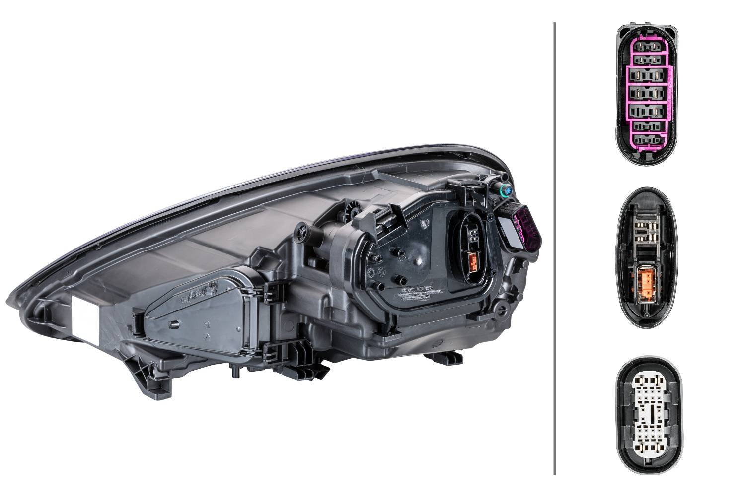 HELLA 1ZT 011 099-521 Bi-Xenon/LED-Hauptscheinwerfer - rechts - für u.a. Porsche Panamera (970)