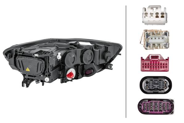 HELLA 1ZT 011 150-311 Bi-Xenon/LED-Hauptscheinwerfer - links - für u.a. Audi (Faw) A6L (C7, 4X8, 4Xl