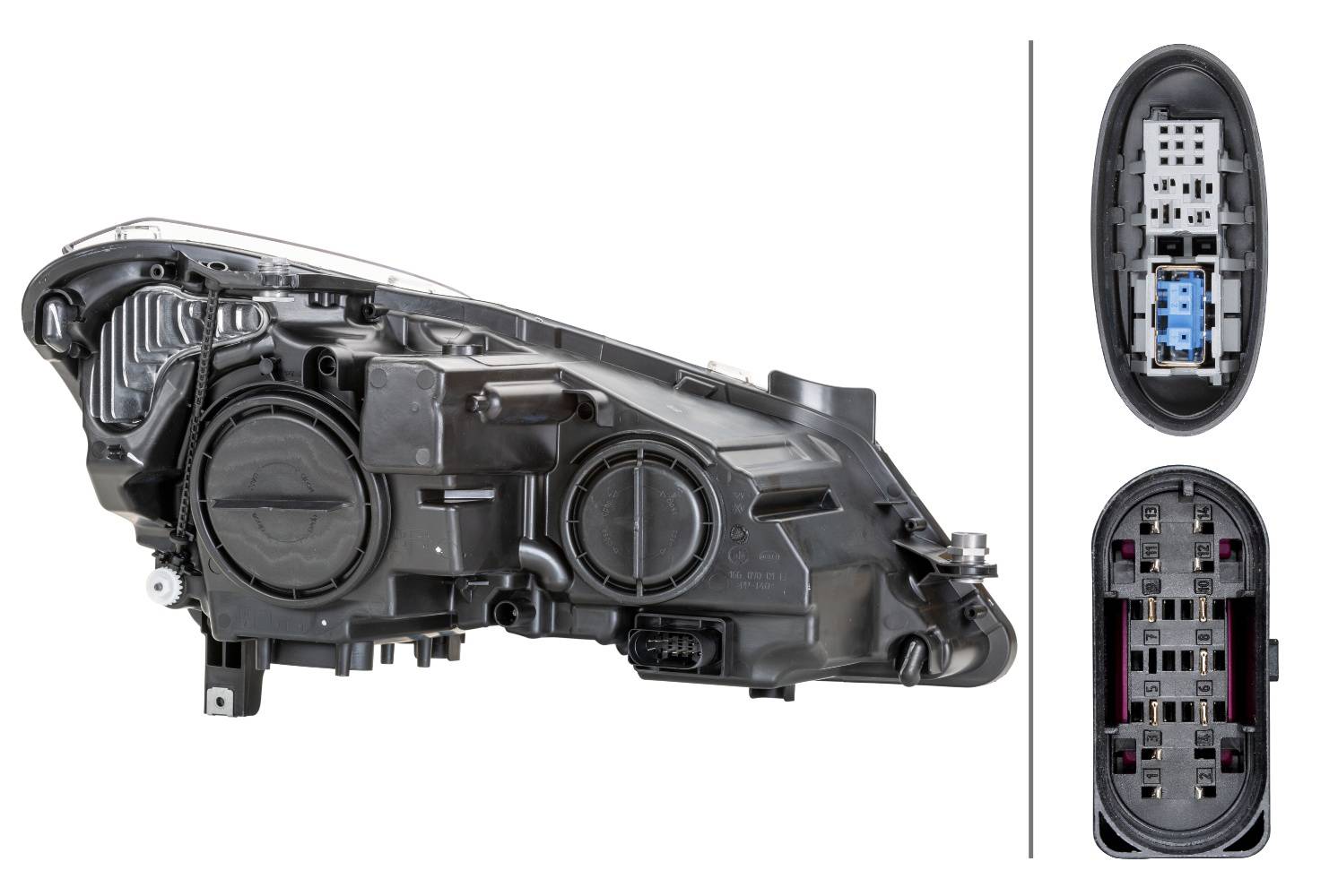 HELLA 1ZT 011 733-051 Bi-Xenon/Halogen/LED-Hauptscheinwerfer - links - für u.a. MB E-Class Coupe (C2