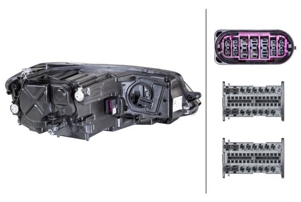 HELLA 1ZX 013 924-231 LED-Hauptscheinwerfer - links - für u.a. VW Golf VII (5G1, Bq1, Be1, Be2)