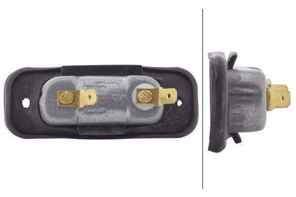 HELLA 2KA 001 378-041 Kennzeichenleuchte - Einbau - links/rechts