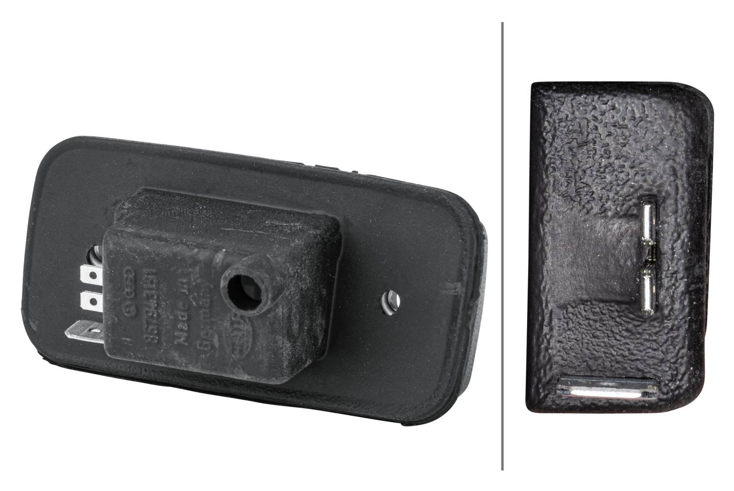 HELLA 2KA 002 445-171 Kennzeichenleuchte - Glühlampe - 12V - links/rechts