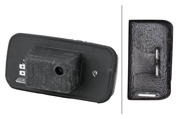 HELLA 2KA 002 445-171 Kennzeichenleuchte - Glühlampe - 12V - links/rechts