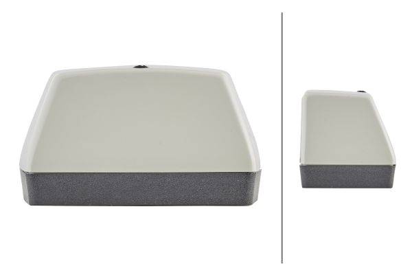 HELLA 2KA 003 389-011 Kennzeichenleuchte - Anbau - links/rechts