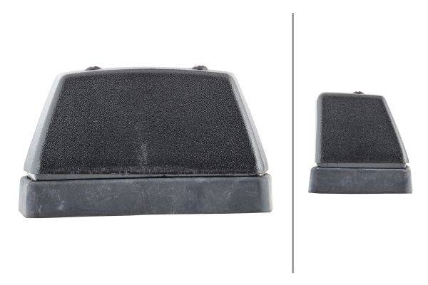 HELLA 2KA 003 389-211 Kennzeichenleuchte - Anbau - links/rechts